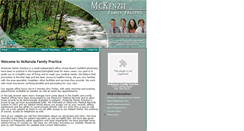 Desktop Screenshot of mckenziefamilypractice.com
